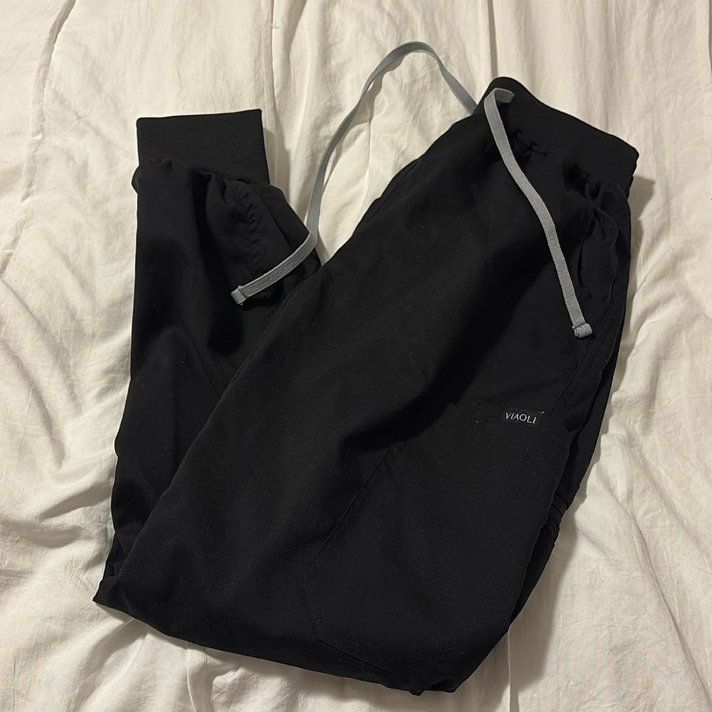 Black scrub bottoms xs